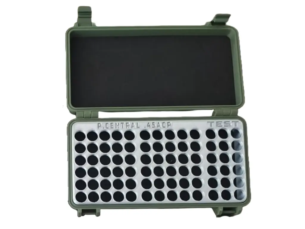 Estuche Fuego central .45ACP (Verde Mate)