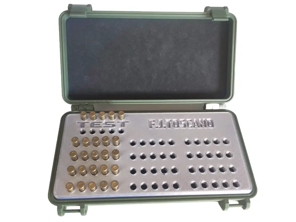 Estuche Pistola Standard (Verde Mate)